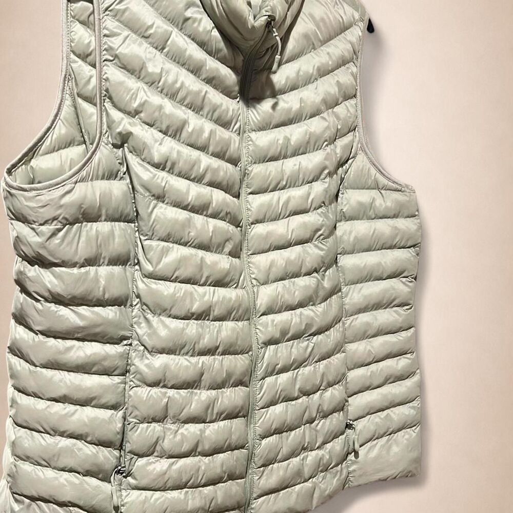 32 Degrees Heat Sage Lightweight Puffer Vest Zip Front Women's XXL